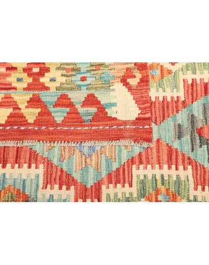 Tappeto Kilim Afghanistan marrone 146x196