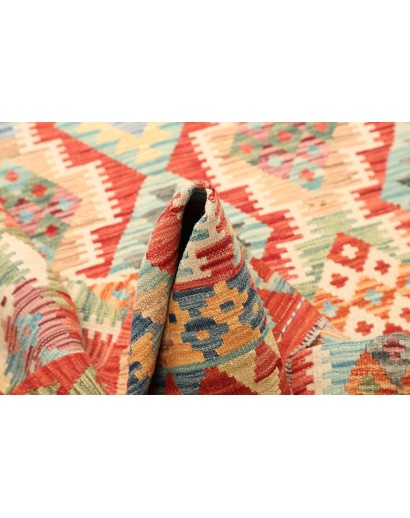 Tappeto Kilim Afghanistan marrone 146x196