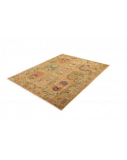 Tappeto Tribal Pakistan marrone 150x191