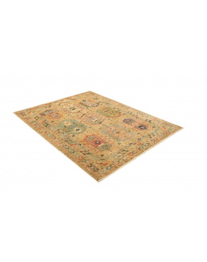 Tappeto Tribal Pakistan marrone 150x191