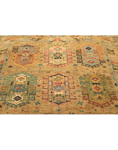 Tappeto Tribal Pakistan marrone 150x191