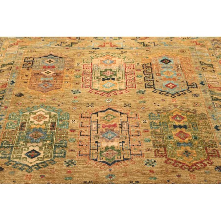 Tappeto Tribal Pakistan marrone 150x191