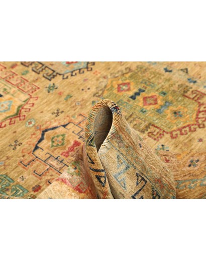Tappeto Tribal Pakistan marrone 150x191