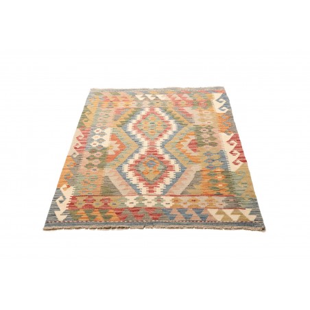 Tappeto Kilim Afghanistan marrone bianco 97x150