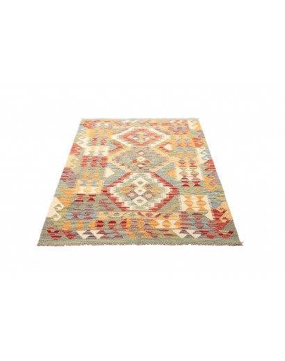 Tappeto Kilim Afghanistan marrone 103x154
