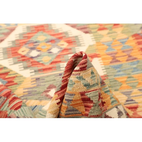 Tappeto Kilim Afghanistan marrone 103x154