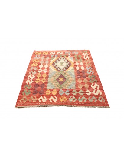 Tappeto Kilim Afghanistan arancione 108x150