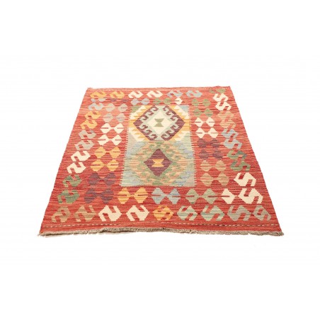 Tappeto Kilim Afghanistan arancione 108x150