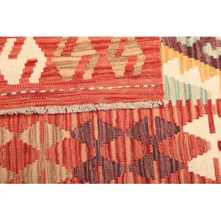 Tappeto Kilim Afghanistan arancione 108x150