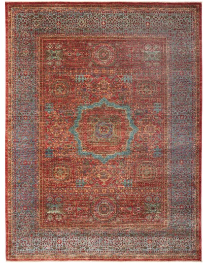 Tappeto Mamlouk Pakistan azzurro 173x234