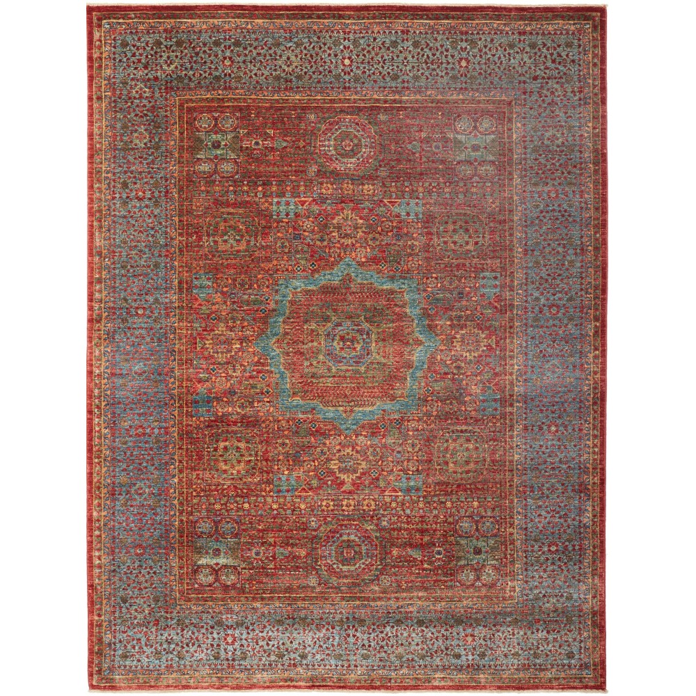 Tappeto Mamlouk Pakistan azzurro 173x234
