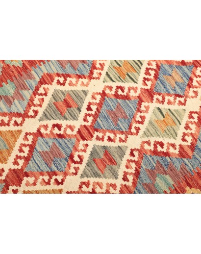 Tappeto Kilim Afghanistan marrone 107x155