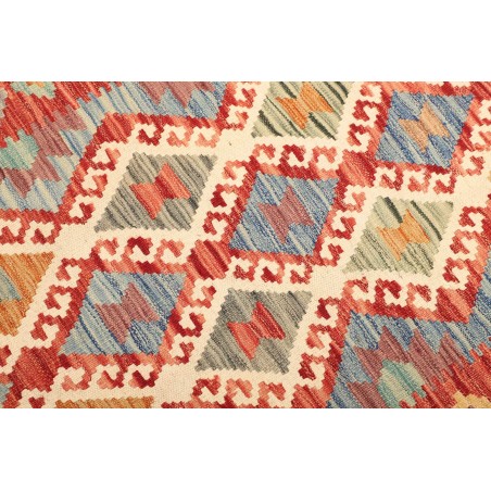Tappeto Kilim Afghanistan marrone 107x155