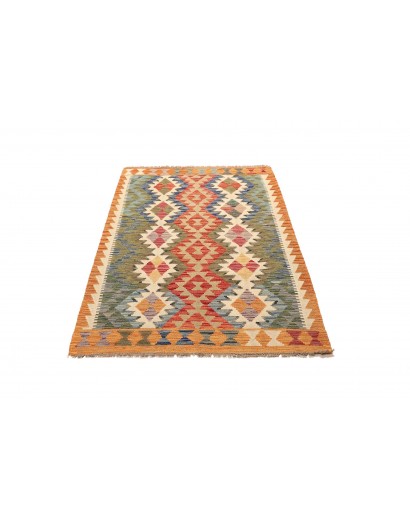 Tappeto Kilim Afghanistan marrone beige 103x146