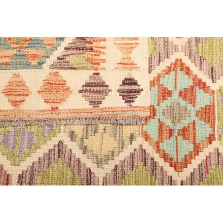 Tappeto Kilim Afghanistan marrone giallo 99x145