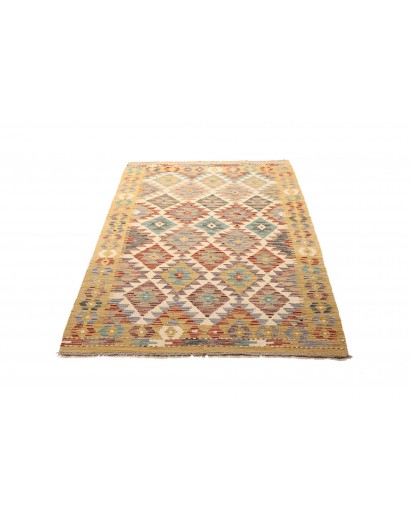 Tappeto Kilim Afghanistan marrone 105x152