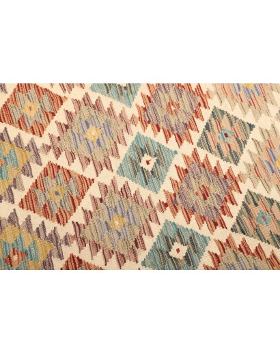 Tappeto Kilim Afghanistan marrone 105x152