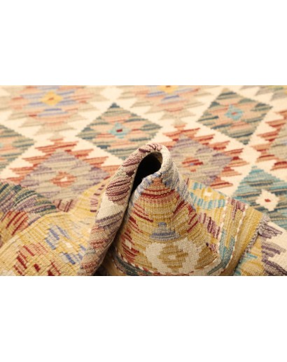 Tappeto Kilim Afghanistan marrone 105x152