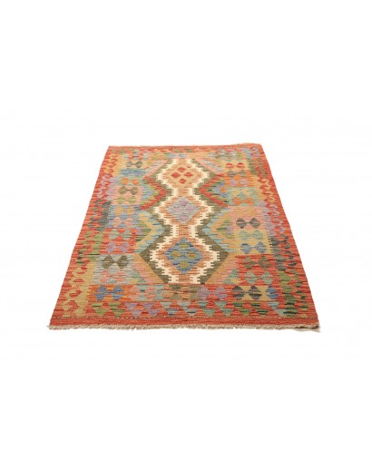 Tappeto Kilim Afghanistan marrone 104x153