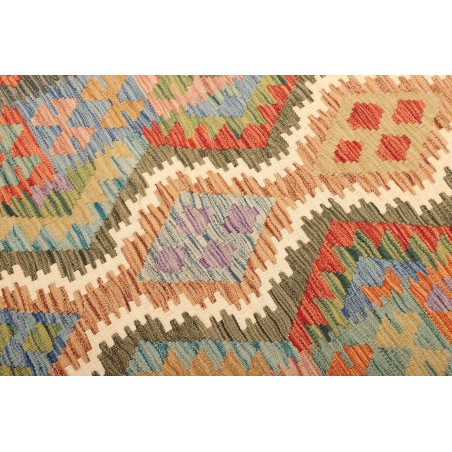 Tappeto Kilim Afghanistan marrone 104x153