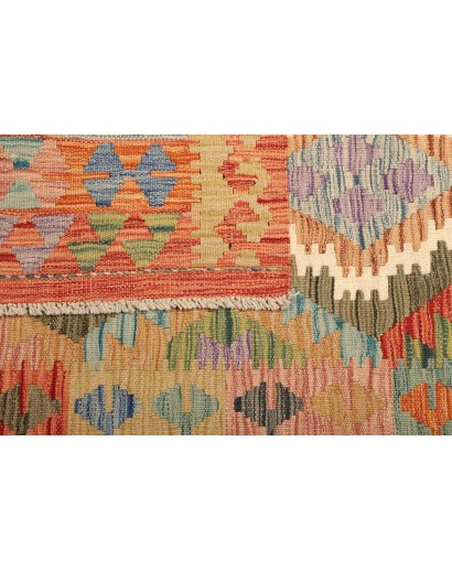 Tappeto Kilim Afghanistan marrone 104x153