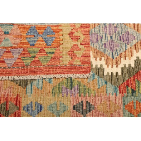 Tappeto Kilim Afghanistan marrone 104x153