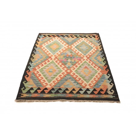 Tappeto Kilim Afghanistan marrone 103x156