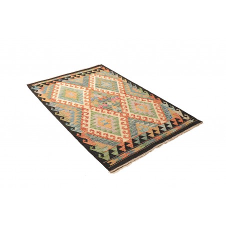 Tappeto Kilim Afghanistan marrone 103x156