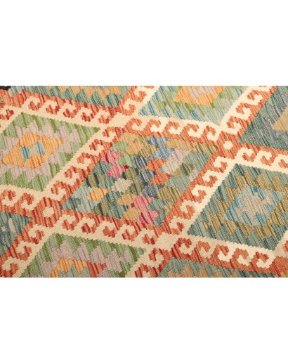 Tappeto Kilim Afghanistan marrone 103x156