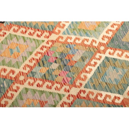 Tappeto Kilim Afghanistan marrone 103x156