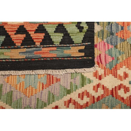 Tappeto Kilim Afghanistan marrone 103x156