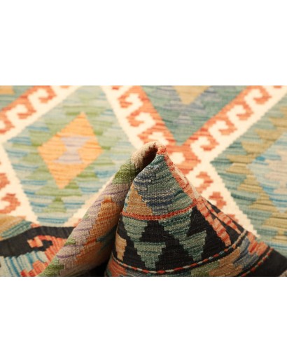 Tappeto Kilim Afghanistan marrone 103x156