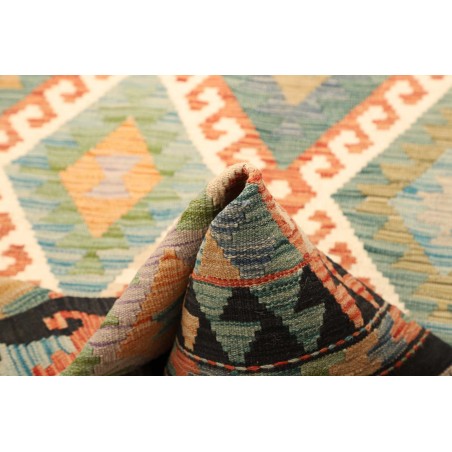 Tappeto Kilim Afghanistan marrone 103x156
