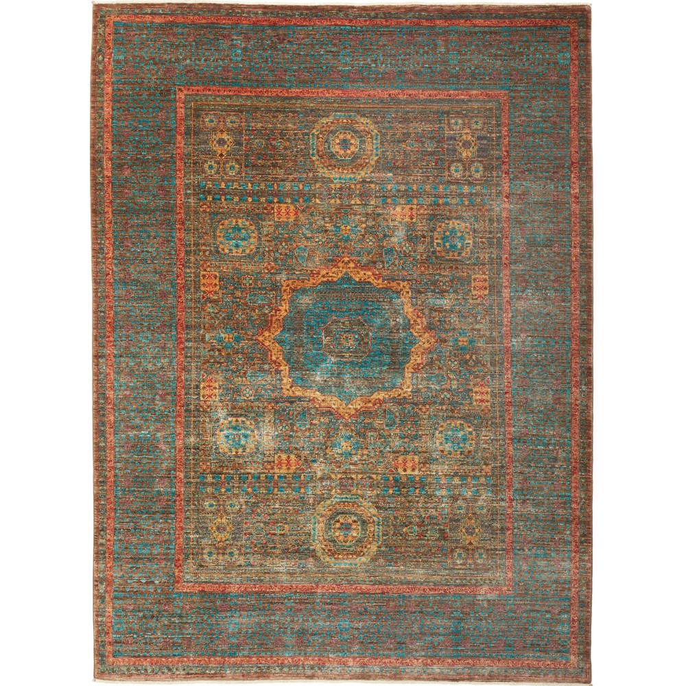 Tappeto Mamlouk Pakistan azzurro 172x233