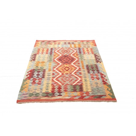 Tappeto Kilim Afghanistan marrone 104x153