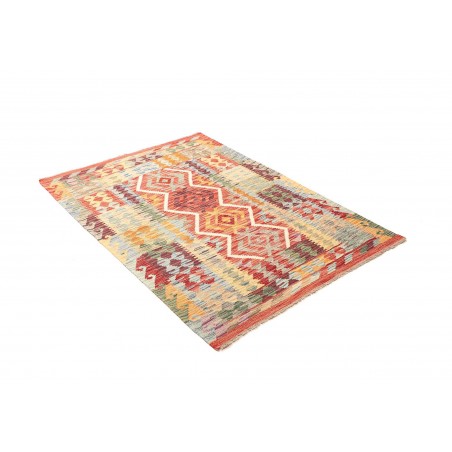 Tappeto Kilim Afghanistan marrone 104x153