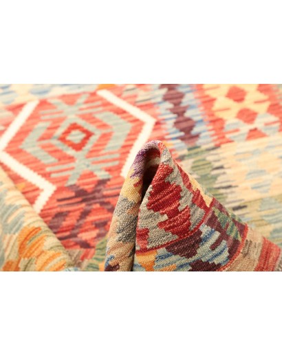 Tappeto Kilim Afghanistan marrone 104x153