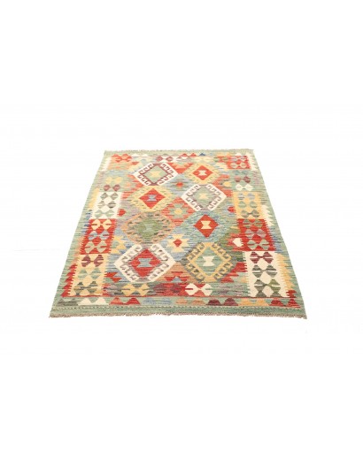 Tappeto Kilim Afghanistan marrone 103x153
