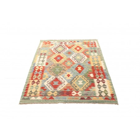 Tappeto Kilim Afghanistan marrone 103x153