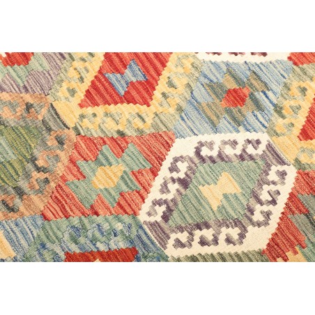 Tappeto Kilim Afghanistan marrone 103x153