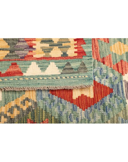 Tappeto Kilim Afghanistan marrone 103x153