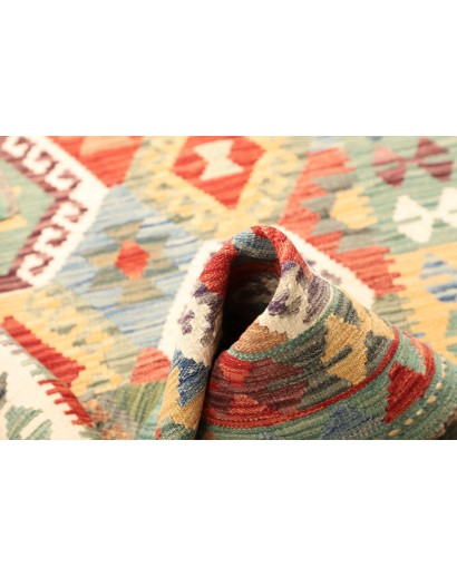 Tappeto Kilim Afghanistan marrone 103x153