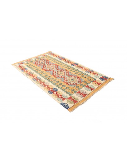 Tappeto Kilim Afghanistan marrone 98x162