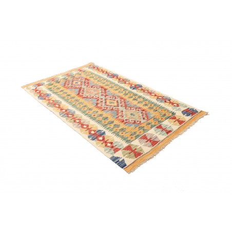 Tappeto Kilim Afghanistan marrone 98x162