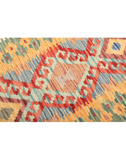 Tappeto Kilim Afghanistan marrone 98x162