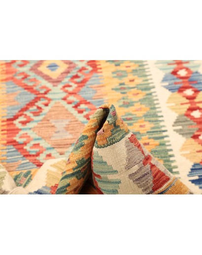 Tappeto Kilim Afghanistan marrone 98x162