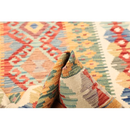 Tappeto Kilim Afghanistan marrone 98x162