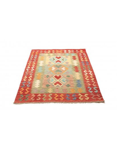 Tappeto Kilim Afghanistan marrone 102x148