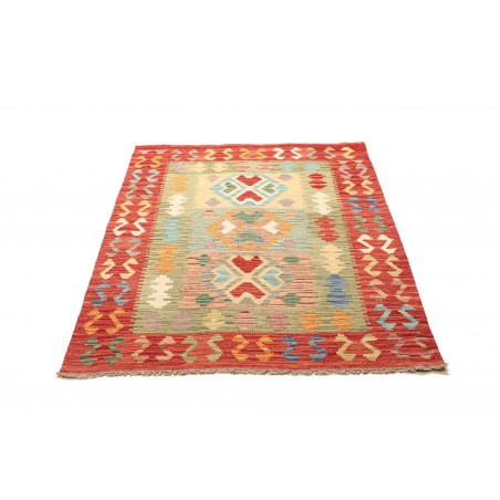 Tappeto Kilim Afghanistan marrone 102x148