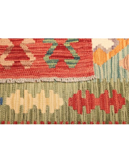 Tappeto Kilim Afghanistan marrone 102x148